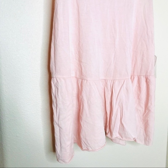MELROSE & Market NWT Peplum Blush Tank Top - Picture 3 of 8